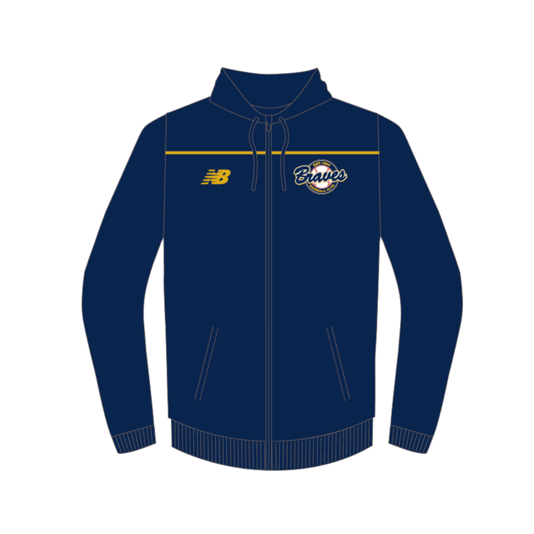 Braves BC | PRE-ORDER | Braves Baseball Club | Full Zip Hoodie
