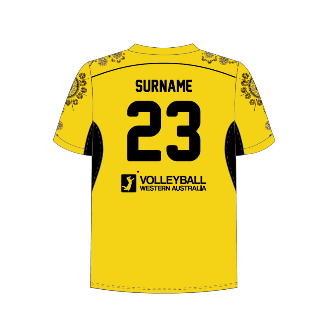 Volleyball WA - Youth State Teams | PRE-ORDER | Playing Shirt - Away Unisex