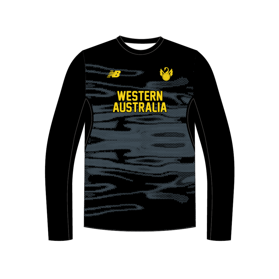 Volleyball WA - Youth State Teams | PRE-ORDER | Training Shirt LS - Unisex