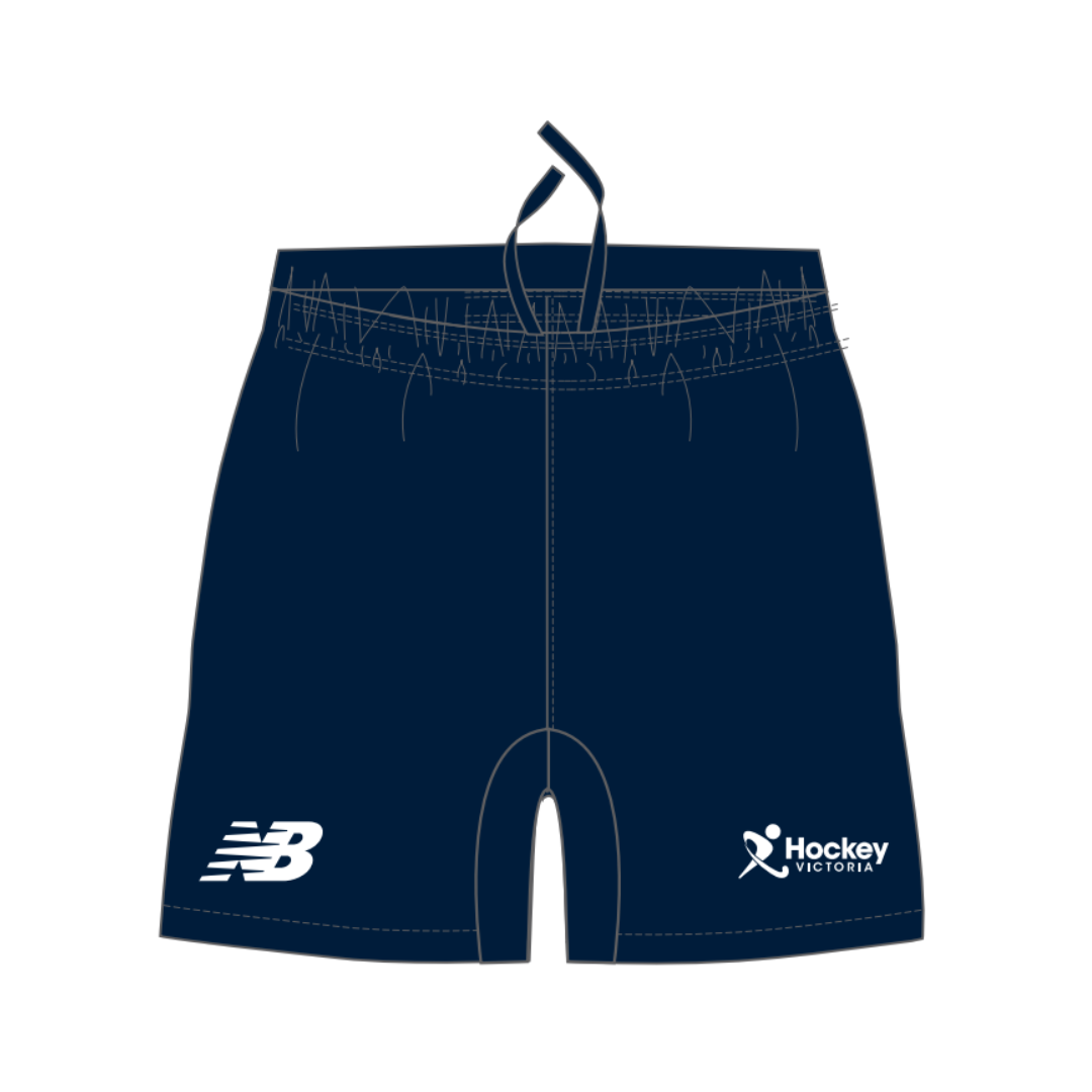 Hockey Victoria - U14s | PRE-ORDER | Mens Playing Shorts - Navy