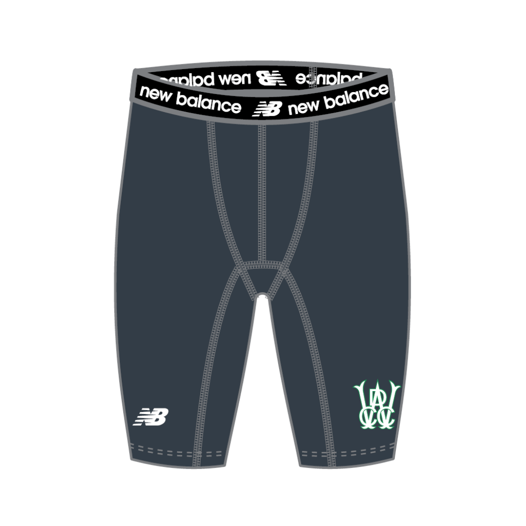 Wanneroo Districts CC - Merchandise | PRE-ORDER | Compression Shorts - Charcoal