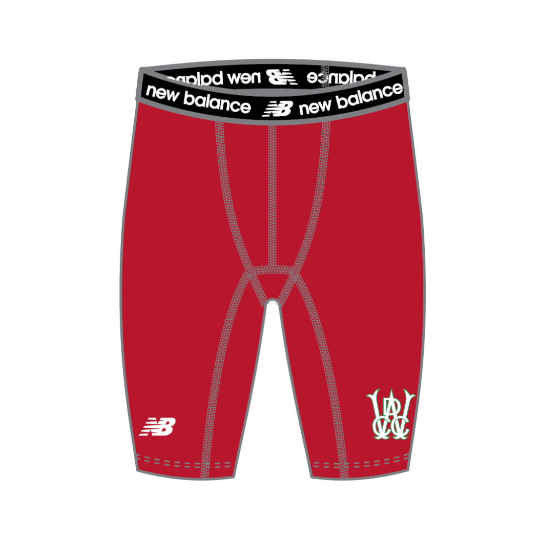 Wanneroo Districts CC - Merchandise | PRE-ORDER | Compression Shorts - Red