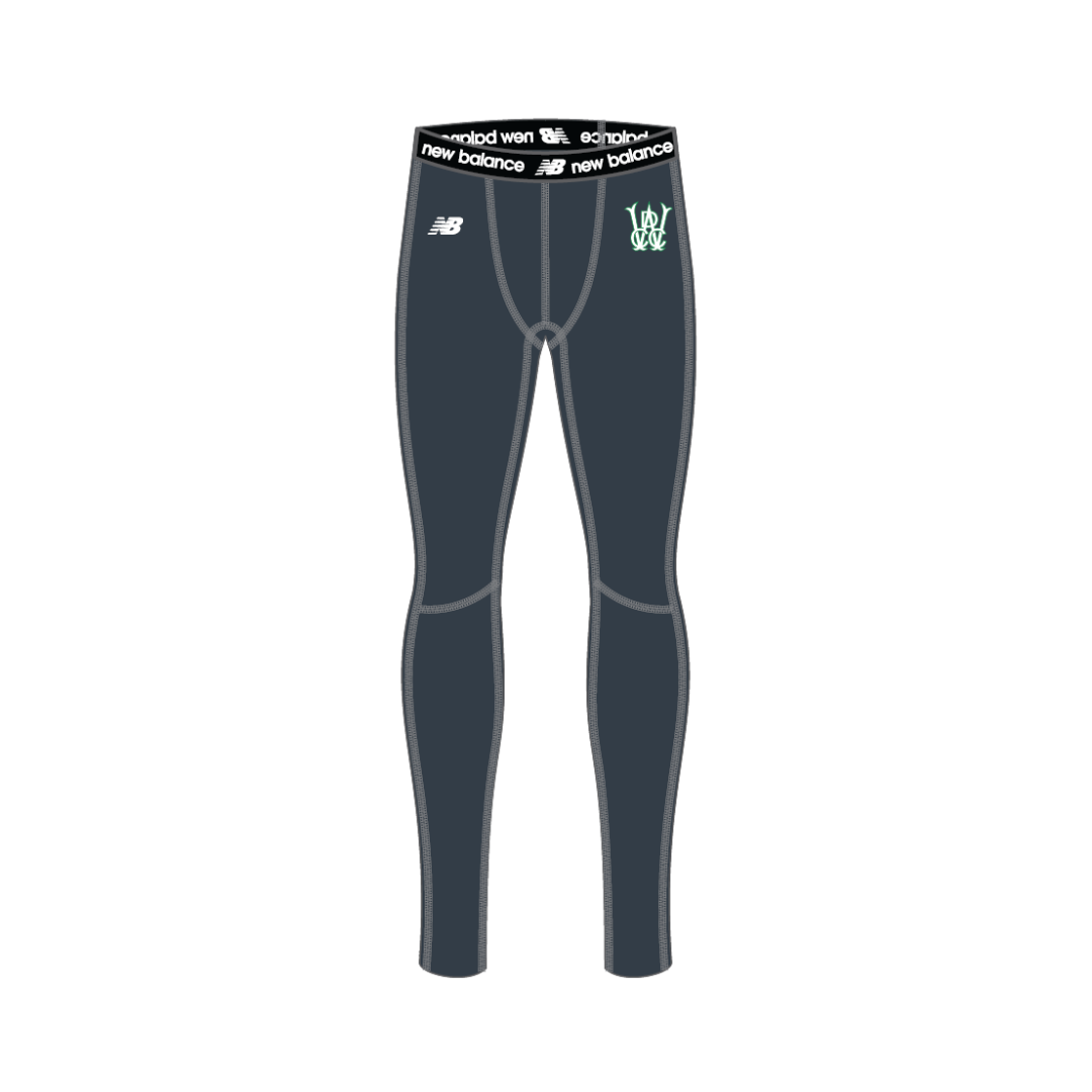 Wanneroo Districts CC - Merchandise | PRE-ORDER | Compression Pants - Charcoal