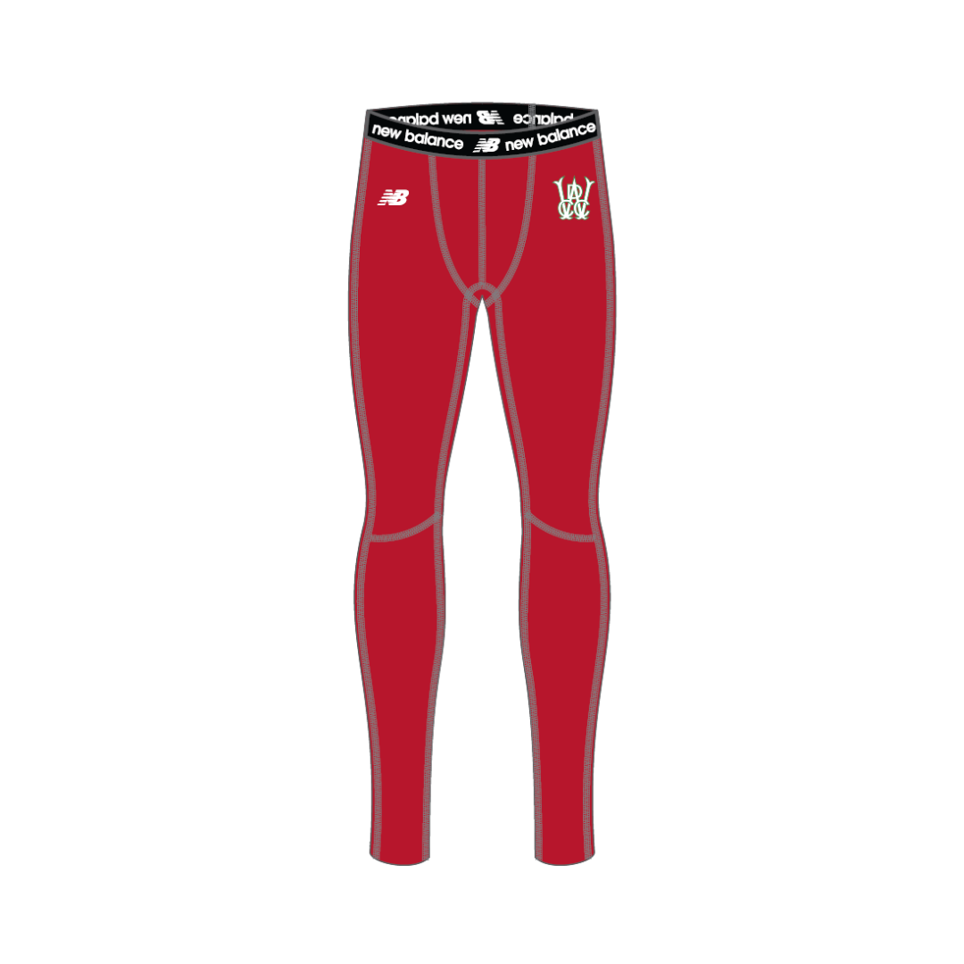 Wanneroo Districts CC - Merchandise | PRE-ORDER | Compression Pants - Red