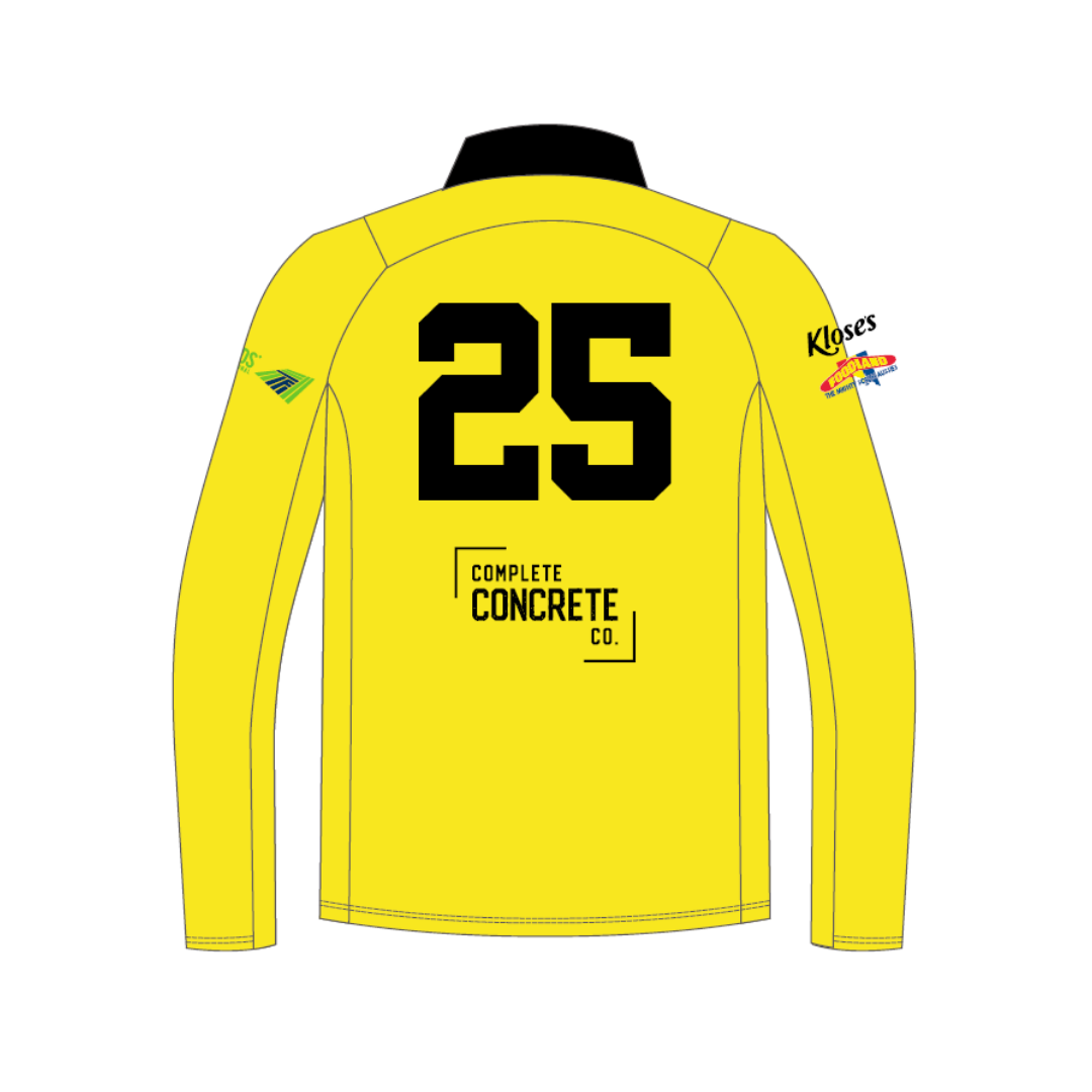 Lobethal CC | PRE-ORDER | Unisex Yellow Playing Polo Long Sleeve