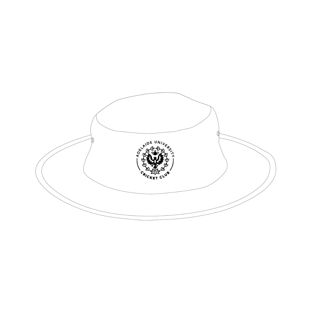Adelaide University CC - SACA | PRE-ORDER | New Balance Two Day Wide Brim Hat - White