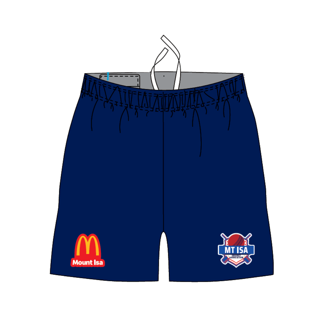 Mt Isa Cricket Association | PRE-ORDER | Travel Shorts
