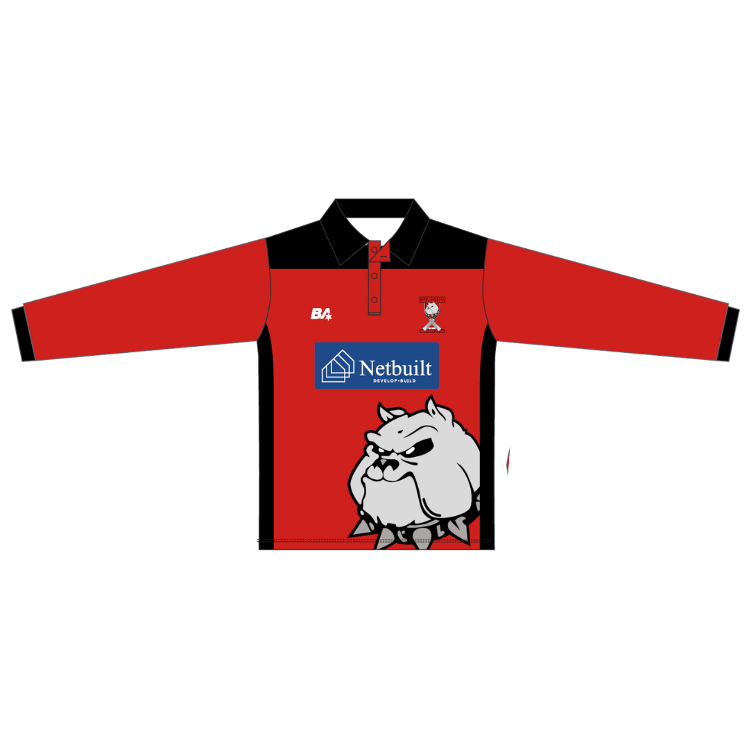 Plympton Footballers CC | PRE-ORDER | Senior T20 Polo - Long Sleeve