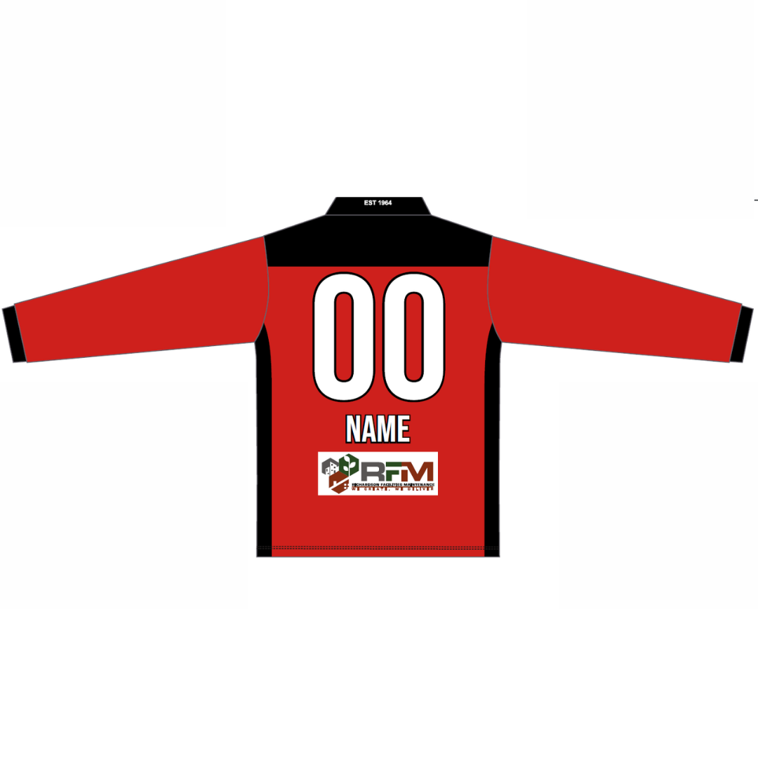 Plympton Footballers CC | PRE-ORDER | Senior T20 Polo - Long Sleeve