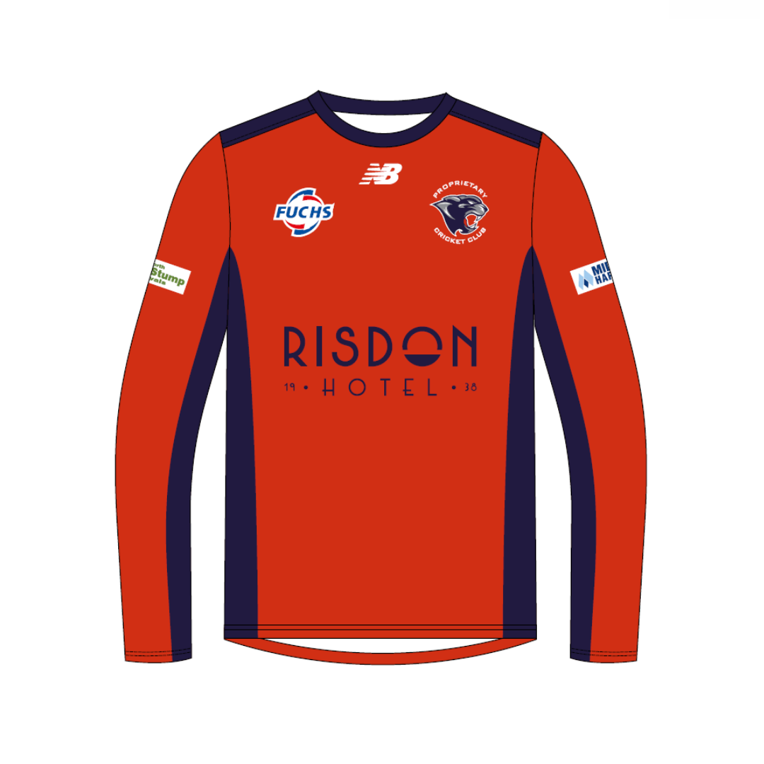 Proprietary CC | PRE-ORDER | New Balance Training Tee - Red - Long Sleeve
