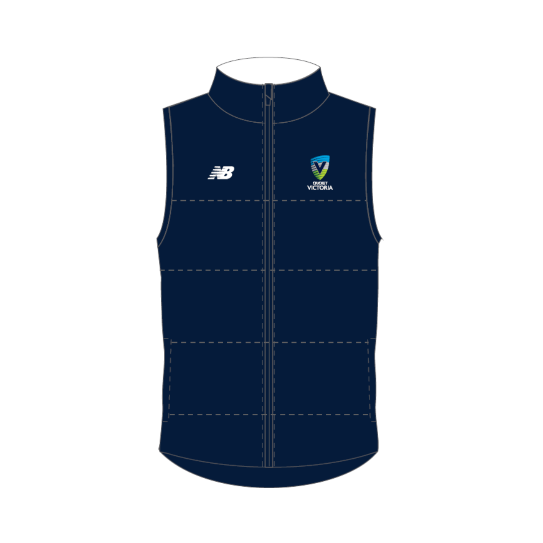 Cricket Victoria - Staff | PRE-ORDER | Unisex Puffer Vest