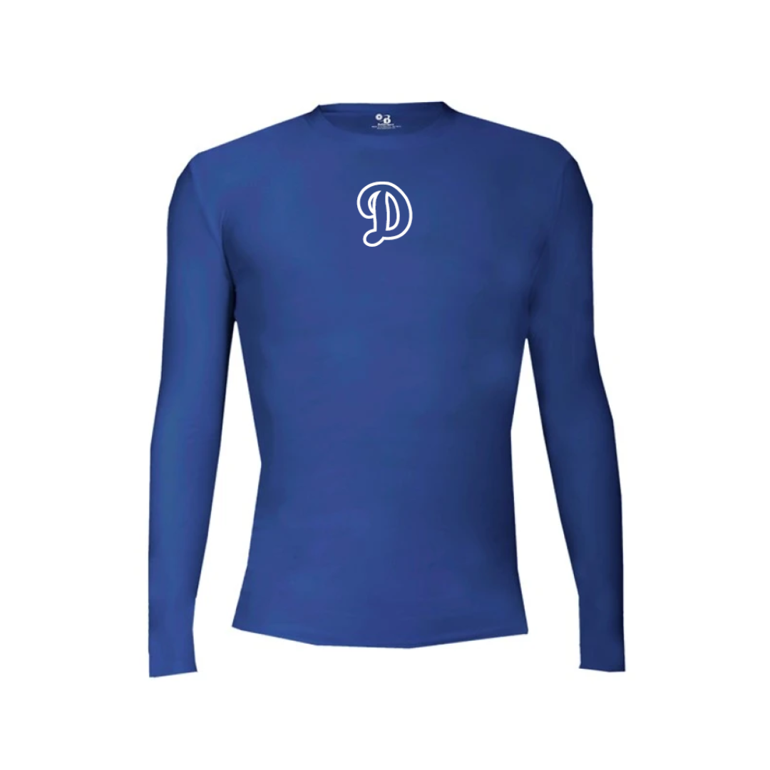 Golden Grove Dodgers BC | PRE-ORDER | Compression LS Tee