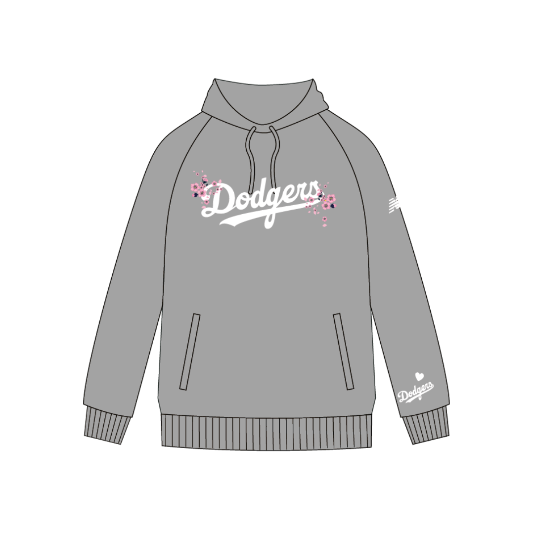 Golden Grove Dodgers BC | PRE-ORDER | Ladies Hoodie Grey