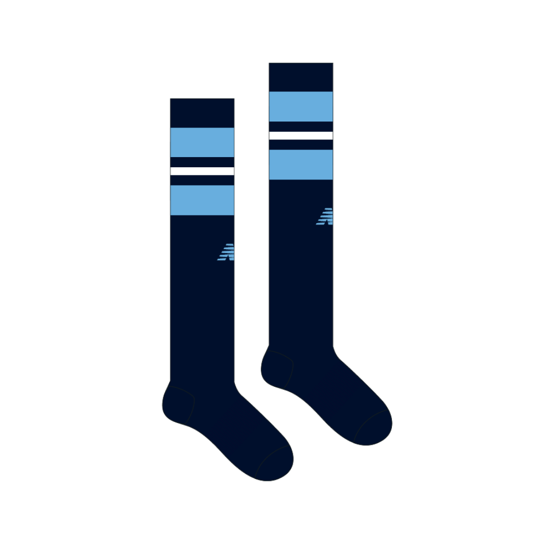 Gosnells BC | PRE-ORDER | Game Day Socks - Navy Blue