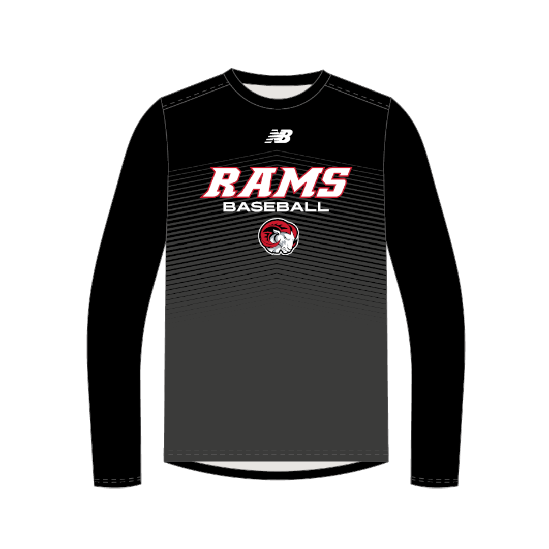 Rockingham Rams BC | PRE-ORDER | NB L/S Warm Up Tee