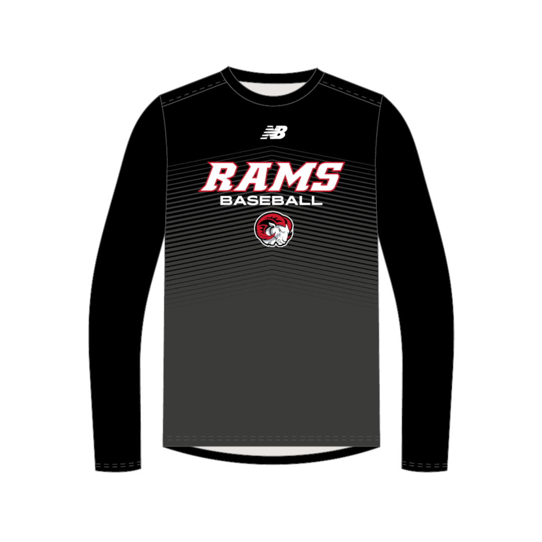 Rockingham Rams BC | PRE-ORDER | NB Womens L/S Warm Up Tee