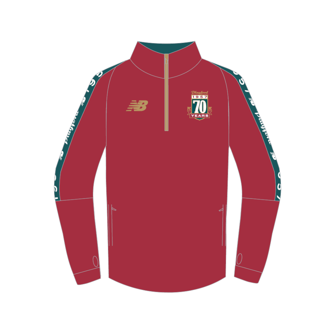 Playford City SC | PRE-ORDER | 1/2 Zip Training Top