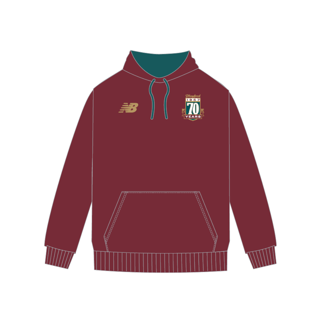 Playford City SC | PRE-ORDER | Hoodie - Maroon
