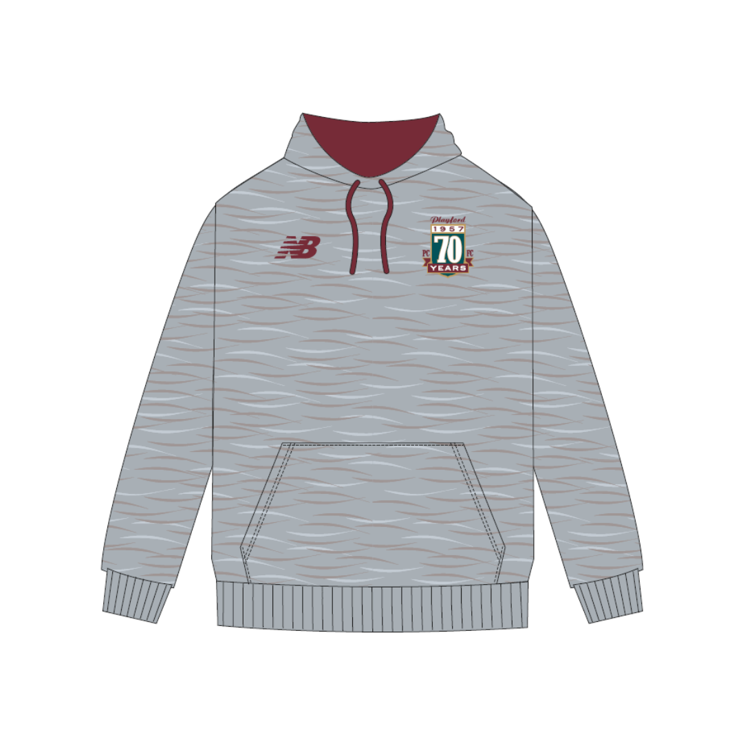 Playford City SC | PRE-ORDER | Hoodie - Grey
