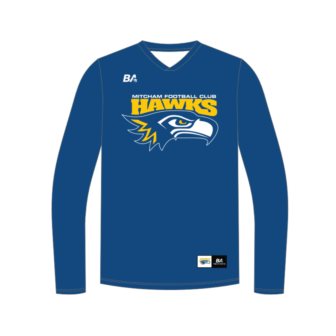 Mitcham FC | PRE-ORDER | MFC Juniors Royal Blue L/S T-Shirt