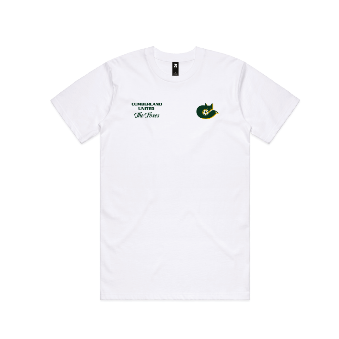 Cumberland United FC | PRE-ORDER | Classic Tee - White