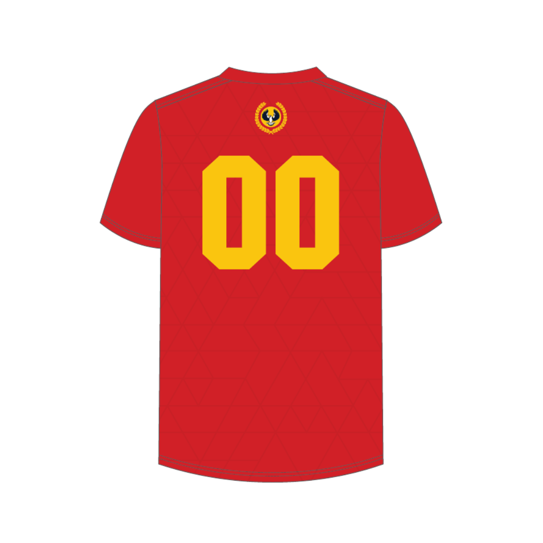 Baseball SA | PRE-ORDER | Unisex SS Red Training Tee