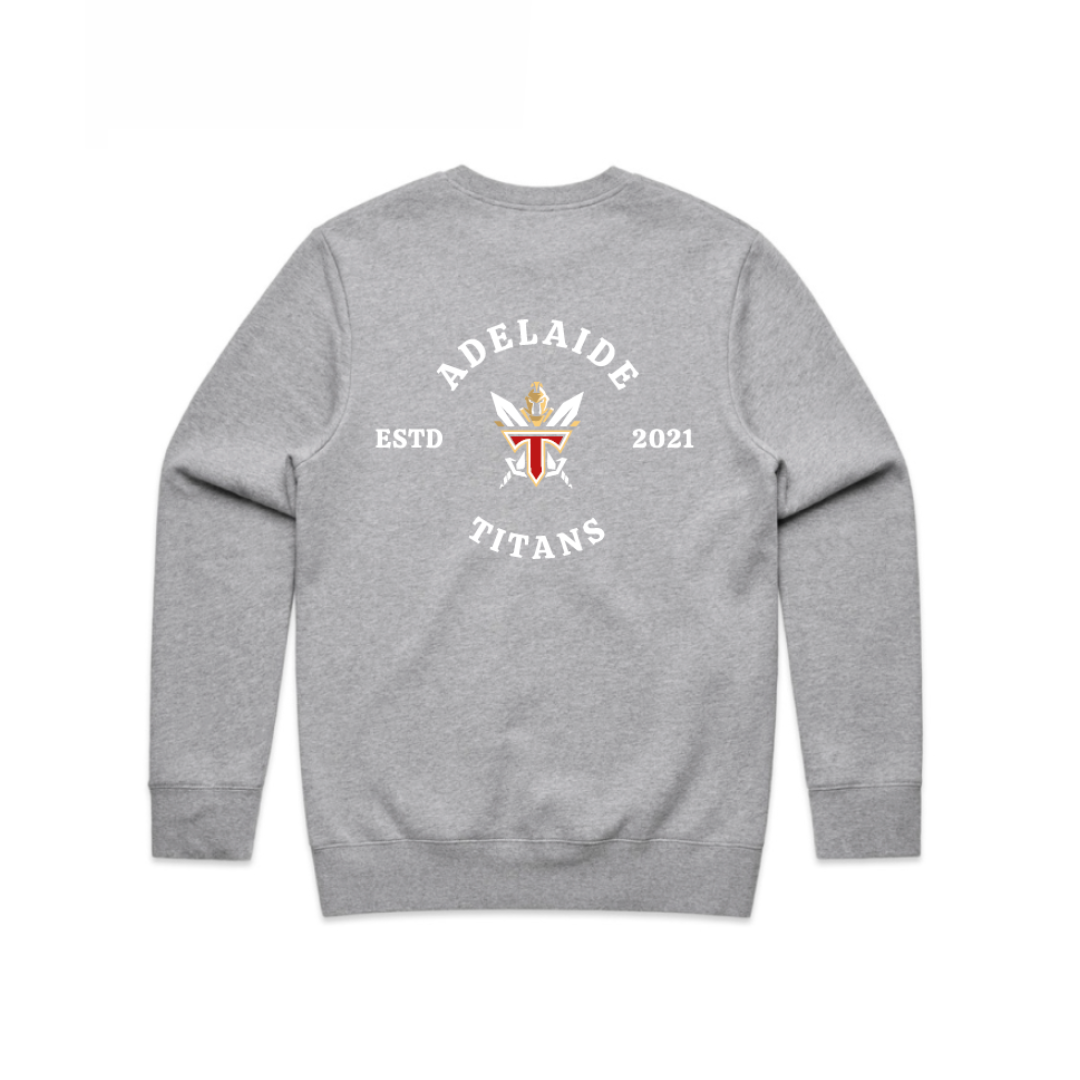 Adelaide Titans Ice HC | PRE-ORDER | Club Crew - Grey