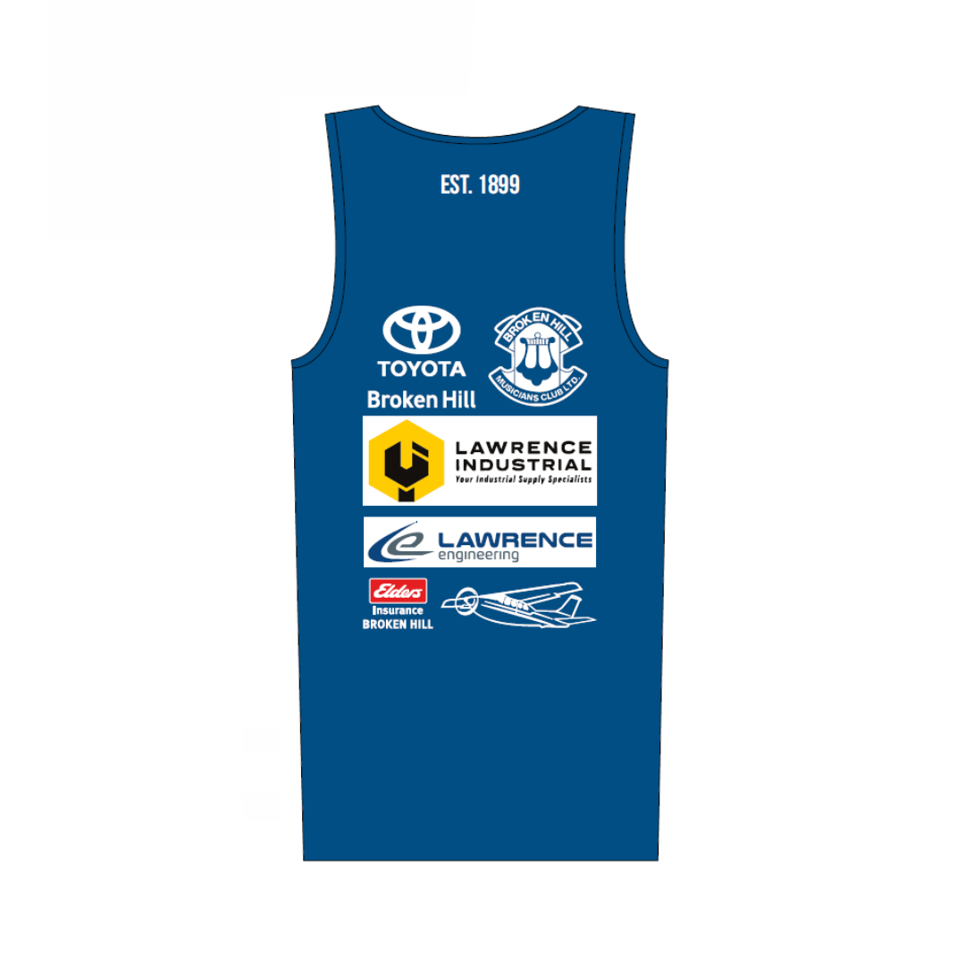 North Broken Hill FC | PRE-ORDER | Unisex Singlet