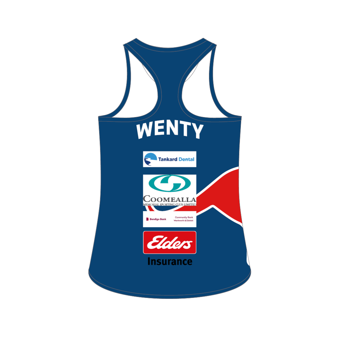 Wentworth District FNC | PRE-ORDER | Ladies Reversible Singlet