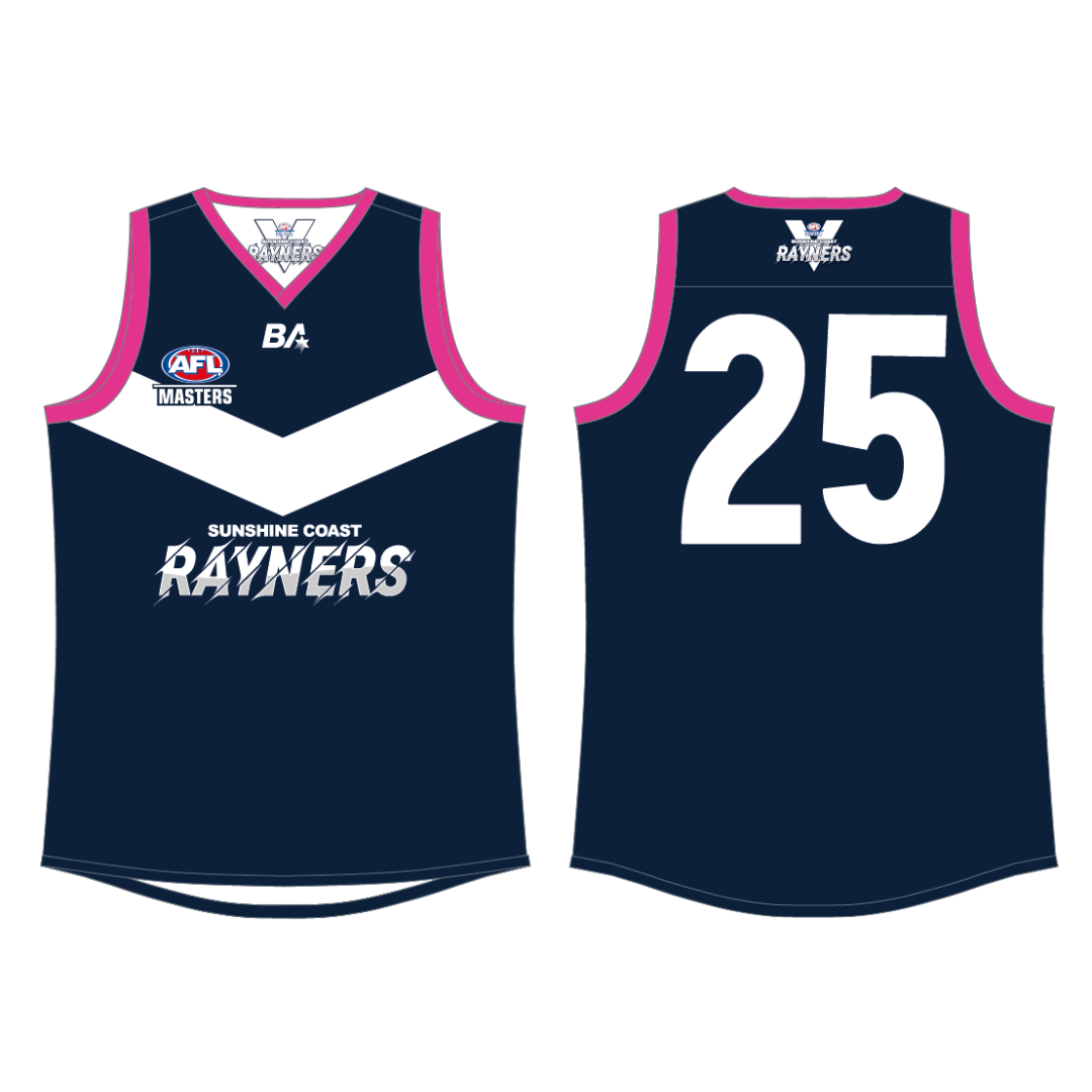 Sunshine Coast Rayners FC | PRE-ORDER | Ladies Reversible Jersey