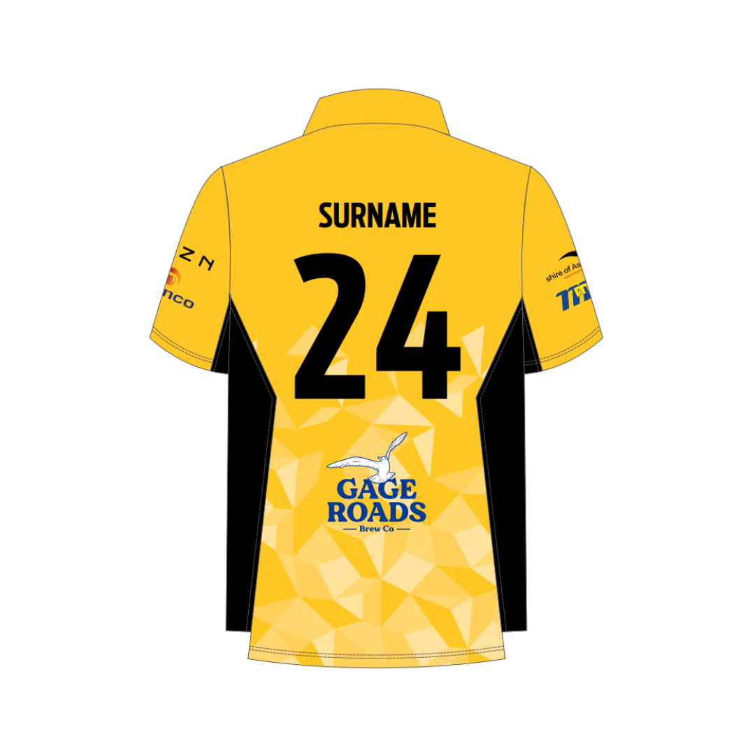 Pannawonica Dingoes CC | PRE-ORDER | Elite On Field Polo Shirt - Short Sleeve