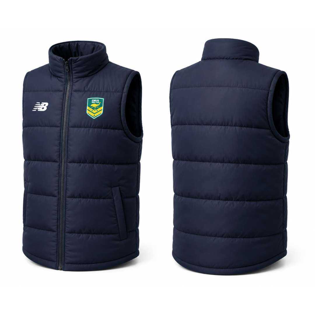 Touch Football Australia - Emus - Lifestyle | PRE-ORDER | Japan Tour Quilted Puffer Vest - Womens