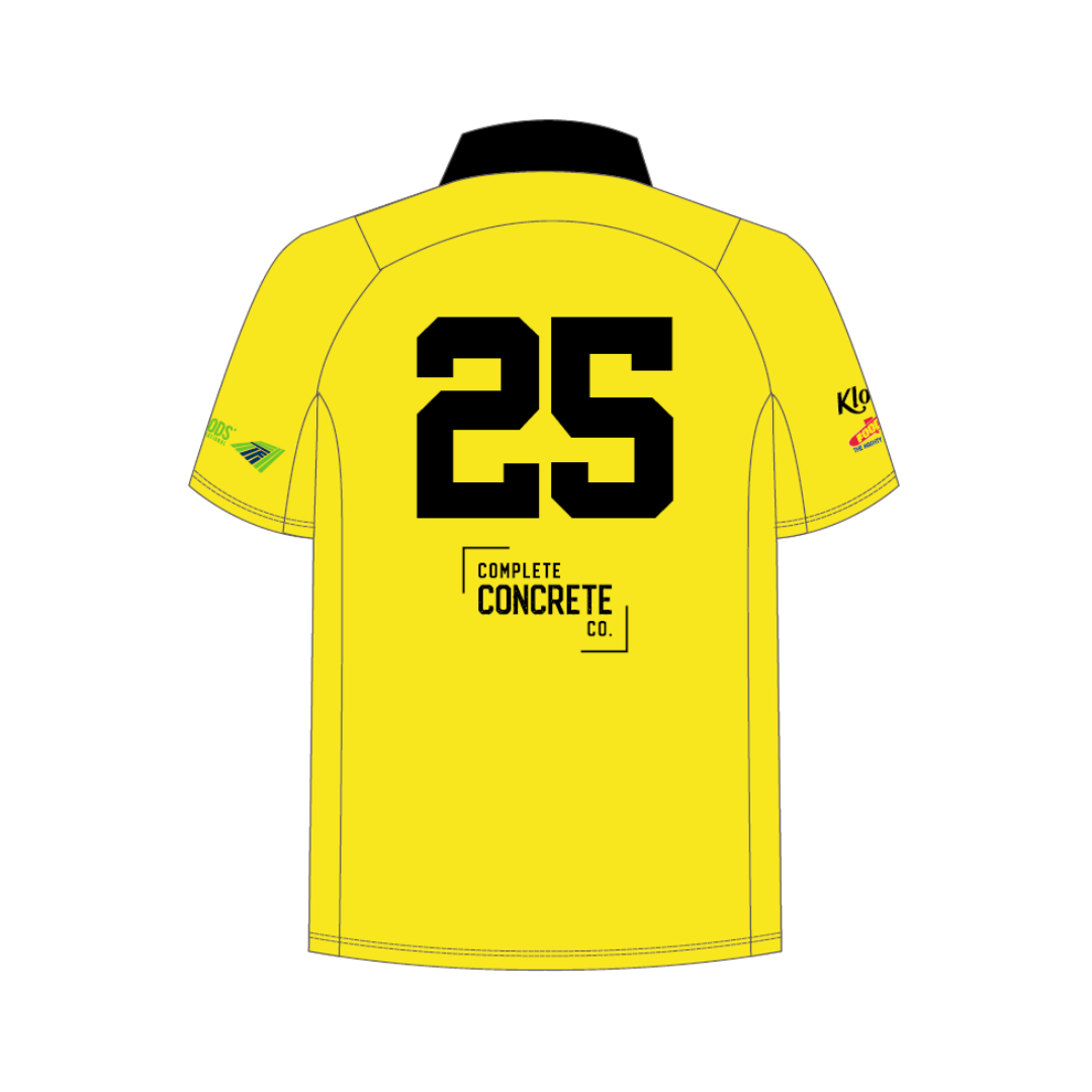 Lobethal CC | PRE-ORDER | Unisex Yellow Playing Polo Short Sleeve