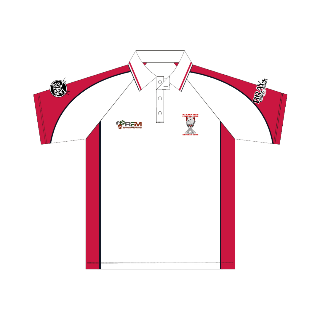 Plympton Footballers CC | PRE-ORDER | Senior Playing Polo - Short Sleeve