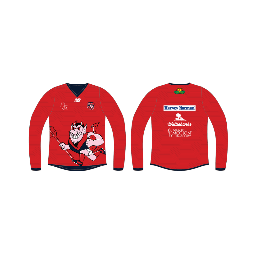 North Hobart FC | PRE-ORDER | NB Long Sleeve Reversible Training Jumper