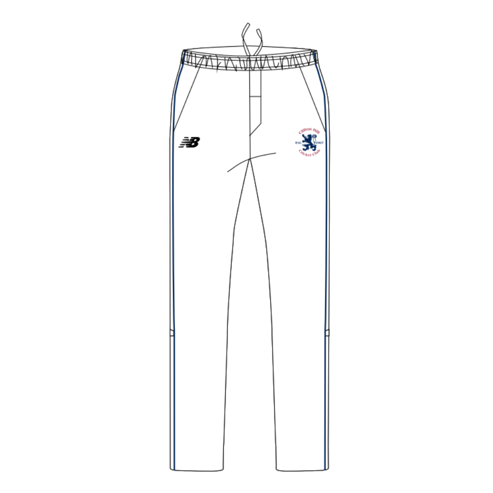 Clifton Hill CC | PRE-ORDER | NB Unisex Cricket Pants - Two Day - White