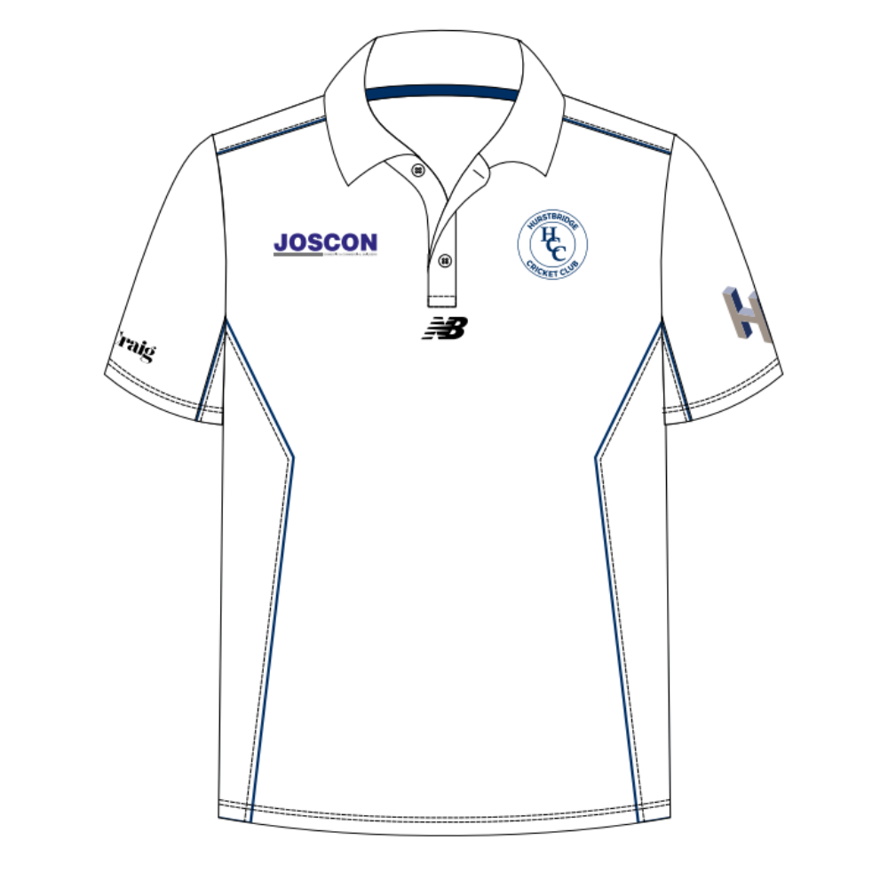 Hurstbridge Cricket Club | PRE-ORDER | NB Unisex Polo - Two Day - Short Sleeve