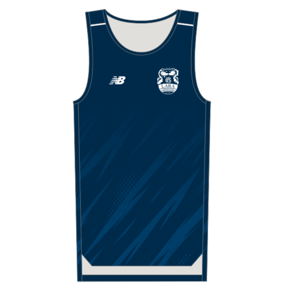 Lara CC | PRE-ORDER | NB Unisex Navy Training Singlet