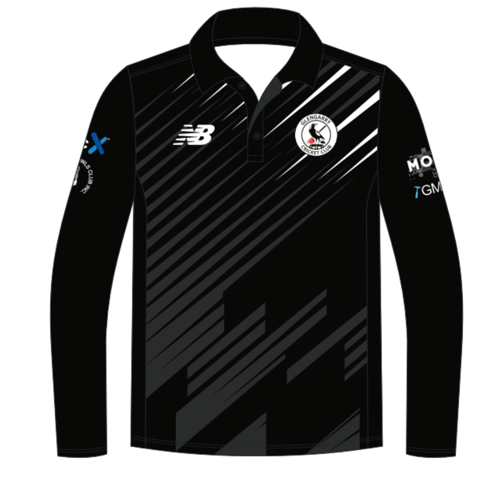 Glengarry Cricket Club | PRE-ORDER | NB Unisex Polo - One Day - Long Sleeve