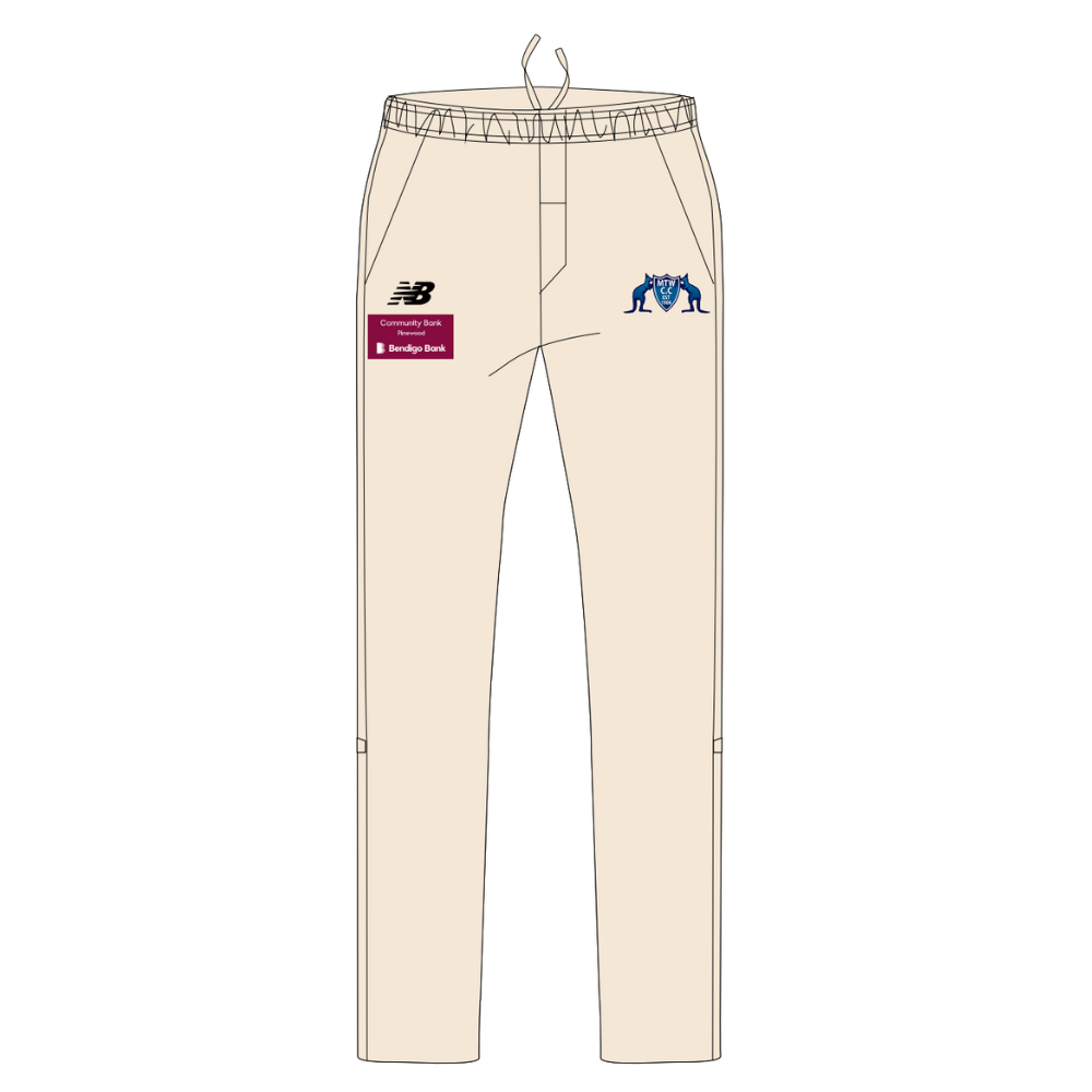 Mount Waverley CC | PRE-ORDER | NB Cream Unisex Cricket Pants