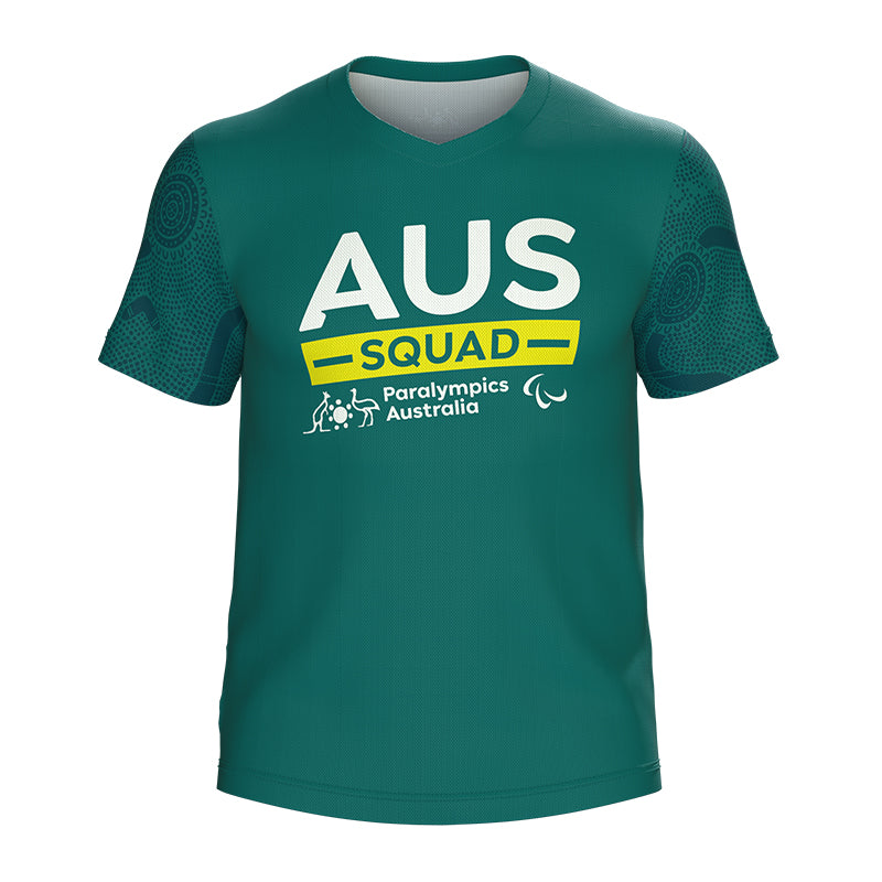 Paralympics Australia Supporter Tee Green Belgravia Apparel