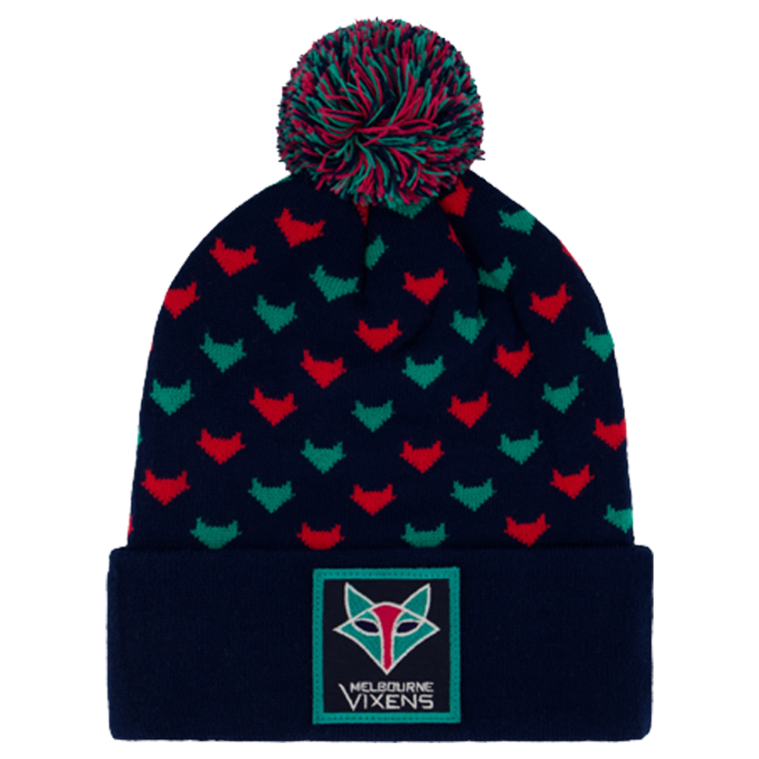 Melbourne Vixens | MV Heart Supporter Beanie 2025