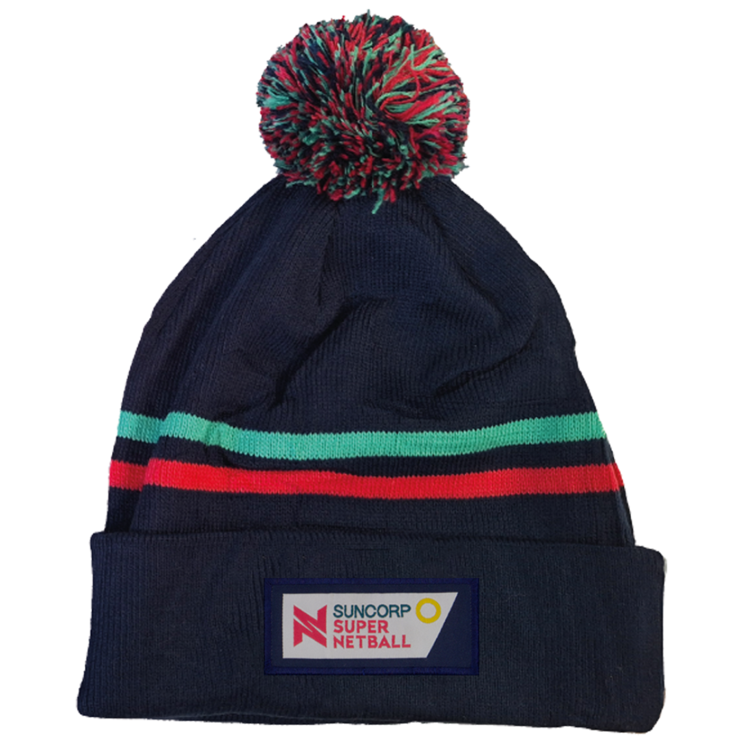 Melbourne Vixens | MV Stripe Supporter Beanie 2025