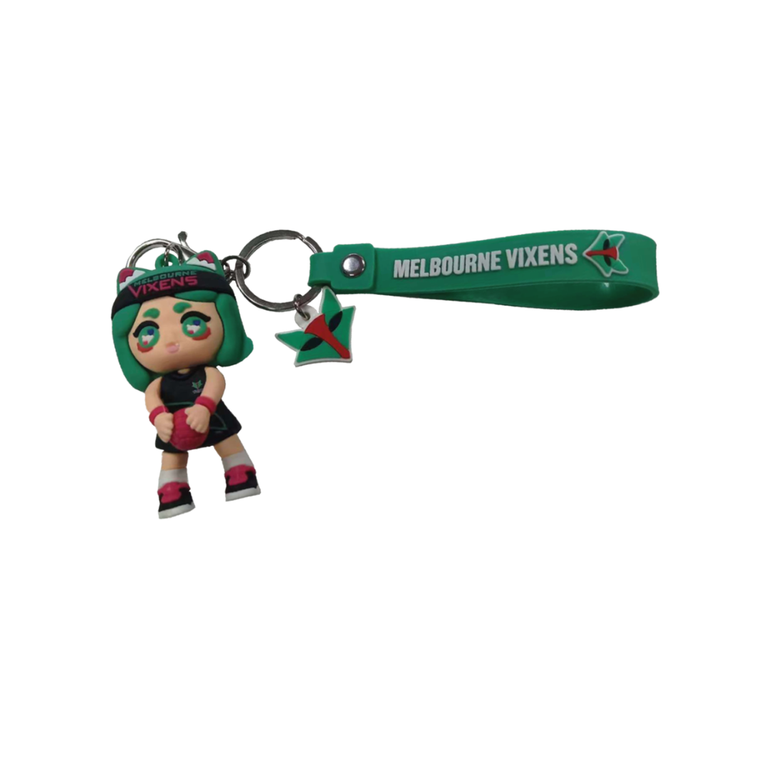 Melbourne Vixens | Fox Girl Keyring