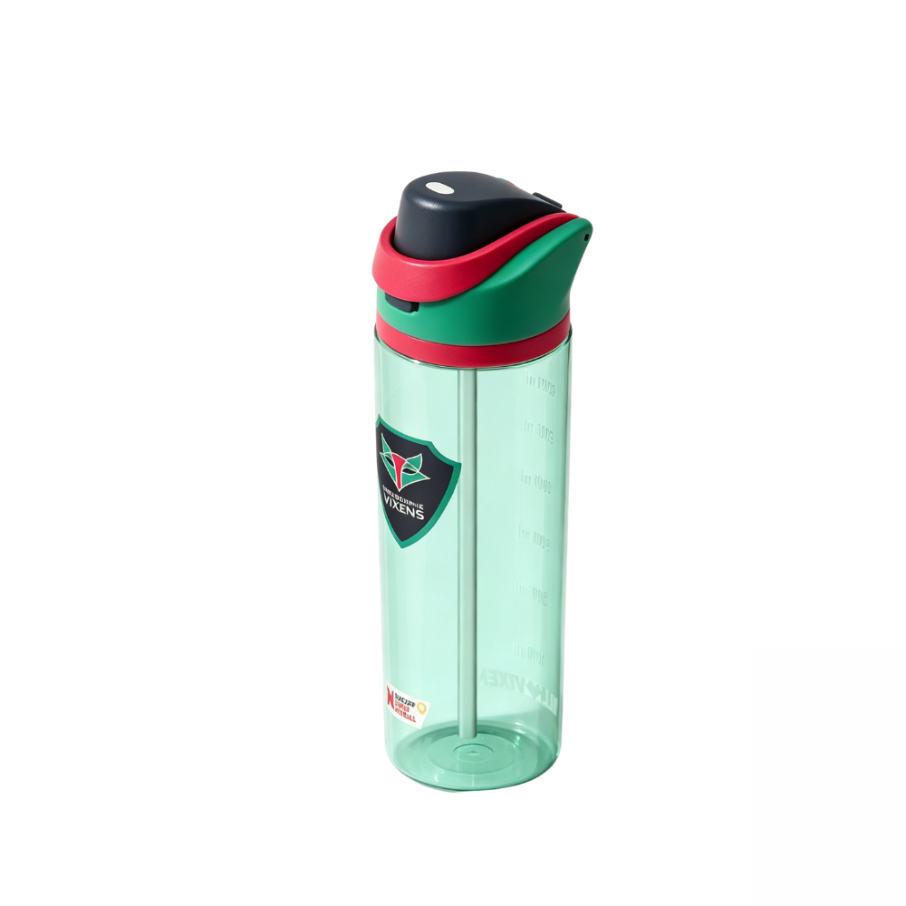 Melbourne Vixens | MV Triton Water Bottle Vixens Shield - Green (700ml)