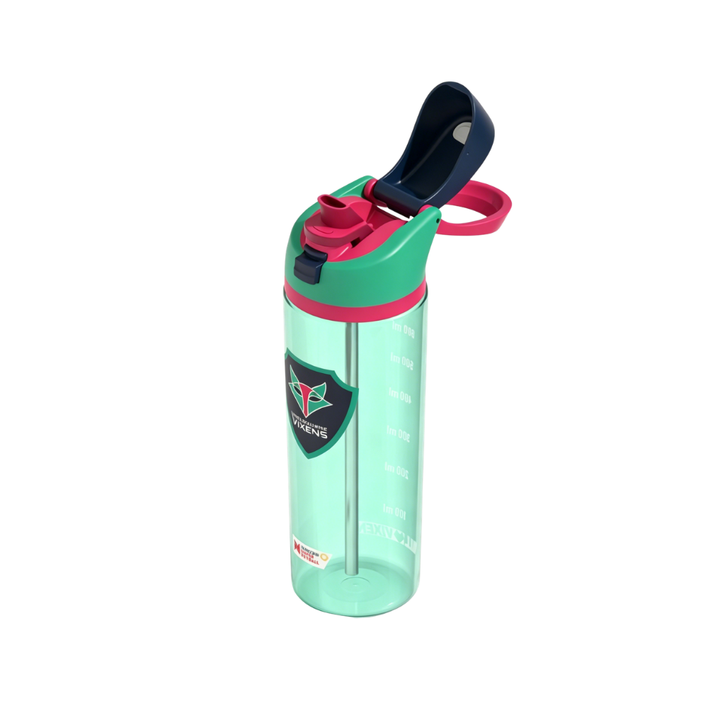 Melbourne Vixens | MV Triton Water Bottle Vixens Shield - Green (700ml)