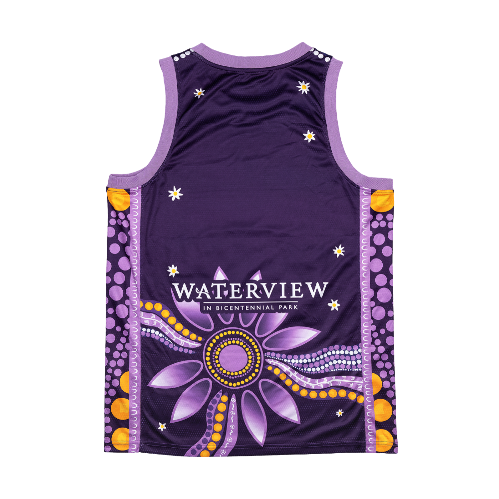 Sydney Kings | Indigenous Round Neck Jersey - PUR
