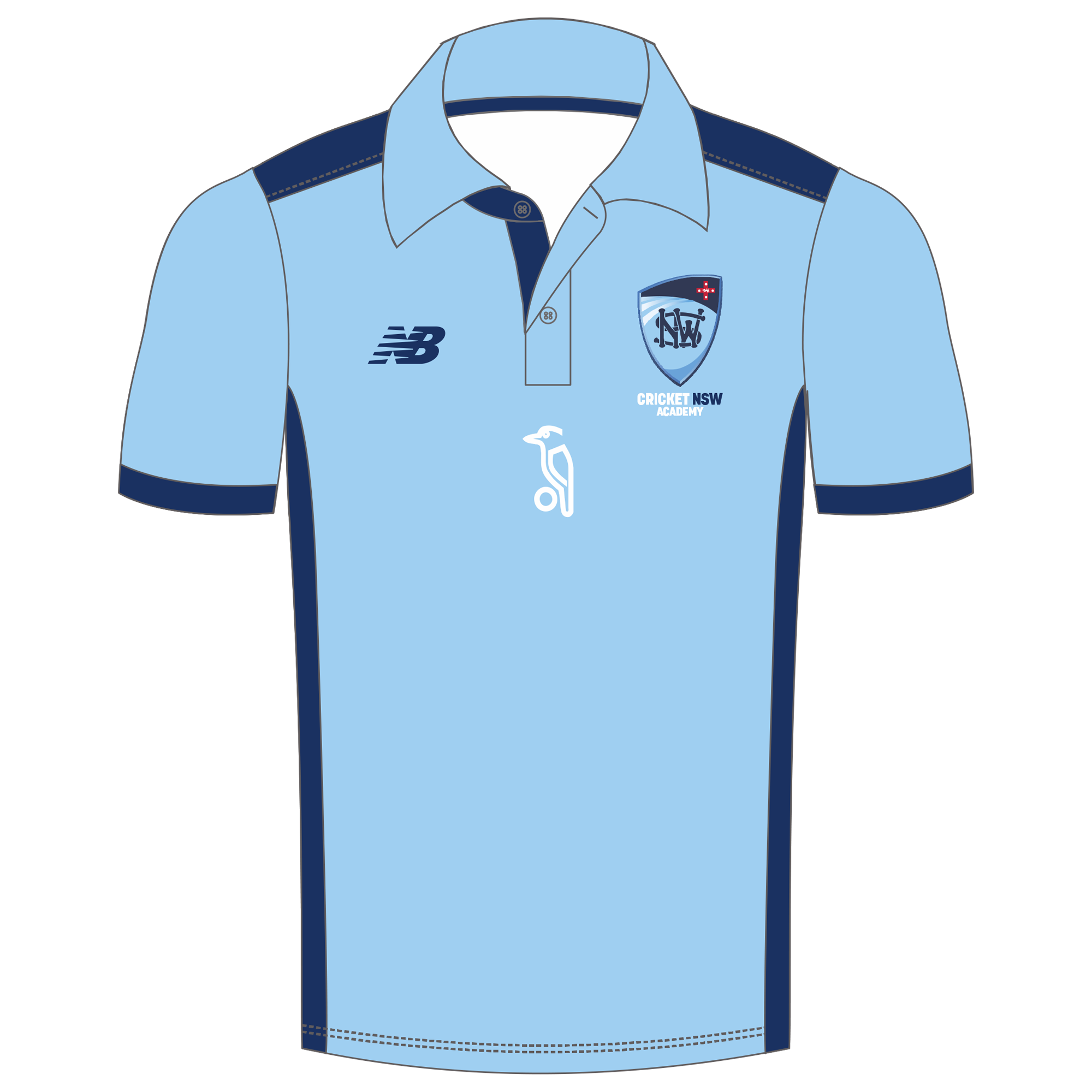 Cricket NSW Academy New Balance Short Sleeve Training Polo