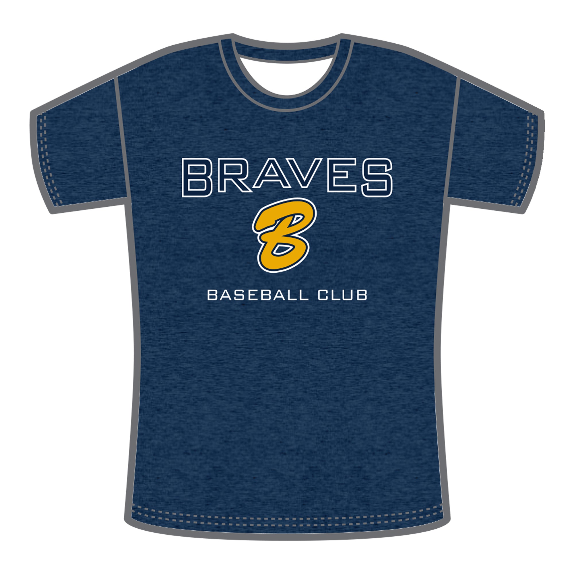 Braves Baseball Club | PRE-ORDER | SS Training Tee