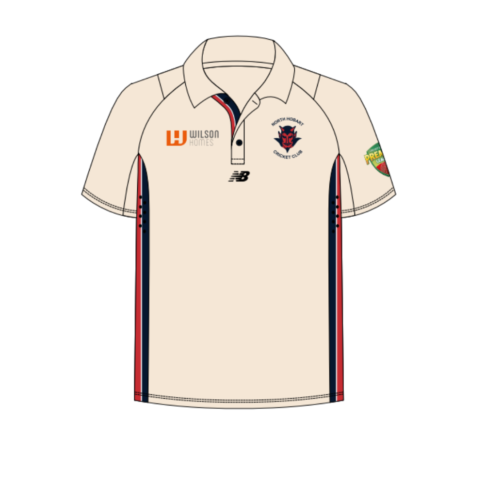 North Hobart CC | PRE-ORDER | NB Cream Polo - Unisex